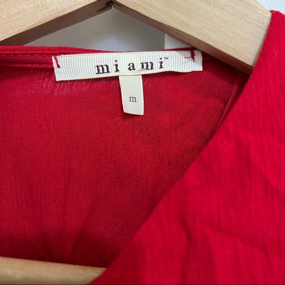 Red Tassle Mini Dress - Picture 3 of 6